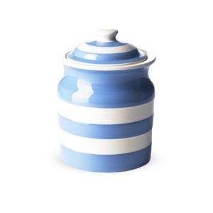 Cornish Blue Large Plain Storage Jar (seconds)