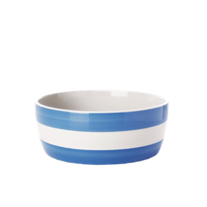 Cornish Blue Dog Bowl (Seconds)
