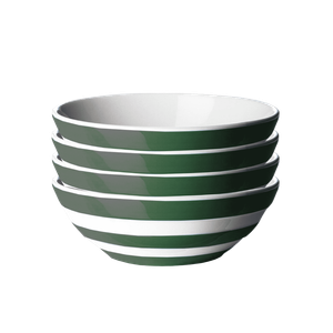 Set of 4 Adder Green Cereal Bowls (seconds)