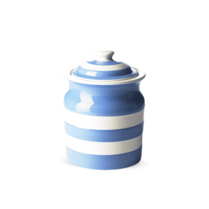 Cornish Blue Plain Storage Jar (seconds)