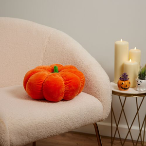 Pumpkin Cushion 28cm - Orange