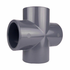 50mm PVC 4 Way Cross Connector
