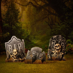 50cm Tombstone Garden Decoration Set