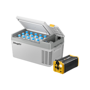 CRPRO20 21 Quart Car Fridge With 266Wh Power Station