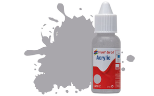 Humbrol No.40 Pale Grey Gloss Acrylic Paint 14ml DB0040