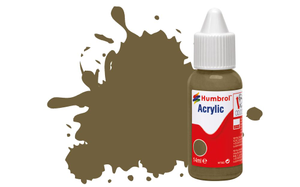 Humbrol No.86 Olive Green - Matt Acrylic Paint 14ml DB0086