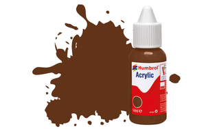 Humbrol No.160 German Camouflage Red - Matt Acrylic Paint 14ml DB0160