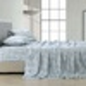 Gingham Green Printed Sheet Set