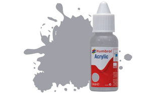 Humbrol No.64 Light Grey - Matt Acrylic Paint 14ml DB0064