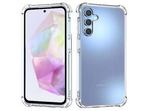 Gel Case with Bumper Edges for Samsung Galaxy A55 - Clear