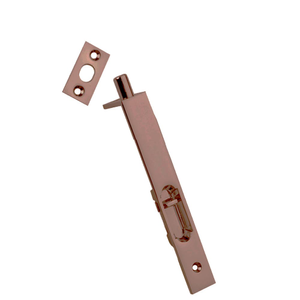 Sunk Slide Flush Bolt 76 x 13 mm Imitation Bronze Unlacquered