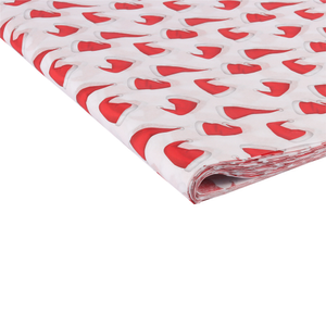 Large Recycled Santa Hats Tissue Paper - 10 sheets