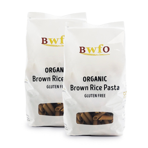 Organic Brown Rice Penne Pasta (Gluten Free) 2x500g