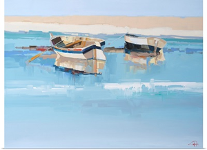 Moorings At Low Tide, Aspendale