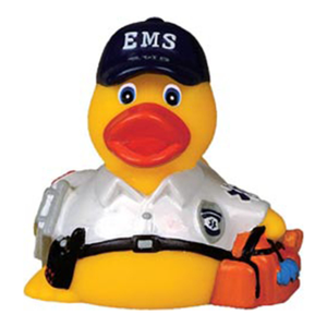 Rubber EMS Duck Toy