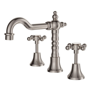 Lillian Basin Set Cross Handle Brushed Nickel [286582]