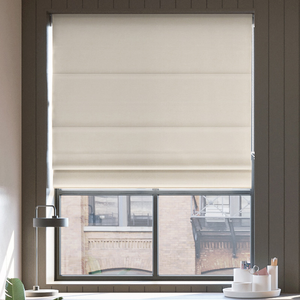Atina (Blackout), Vintage Cream - Twist&Fit Roman Blind