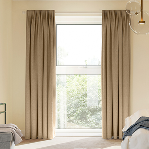 Genoa Faux Silk (Blackout), Gold Shimmer - Made to Measure Curtains