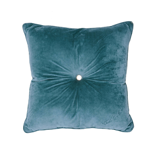 Semi Plain Cushion 45cm x 45cm, Blue