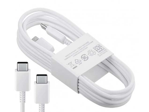 Samsung 1.8m 5A USB-C to USB-C Charge and Sync Cable - White