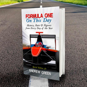 Personalised Formula 1 on this Day Book