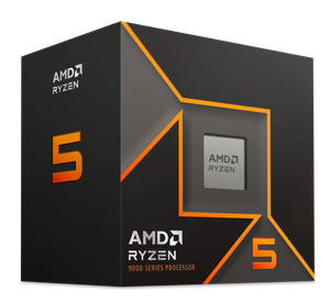 AMD Ryzen 5 9600X Six Core Socket AM5 5.4GHz Processor - 100-100001405WOF - RETAIL