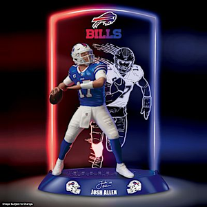 NFL Luminaries: Josh Allen Sculpture