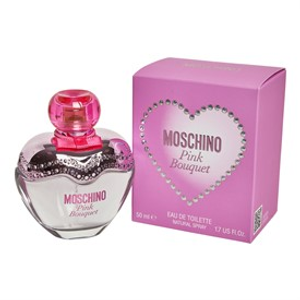 Moschino Womens Pink Bouquet 50ml EDT Spray Multi