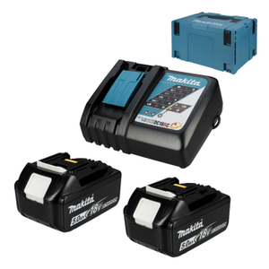 BL1850B 2 x 18V 5.0Ah Lithium-Ion Battery and Charger Kit