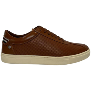 Lambretta Mens Polter Low Rise Retro Trainers - 11 UK / Tan