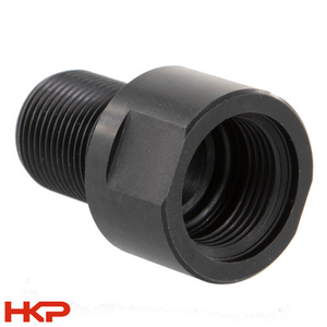HK 9mm Thread Adapter - Barrel - Converts 13.5x1 To 1/2x28 LH