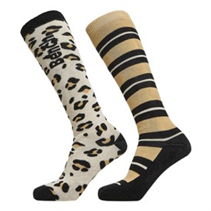 Bench Womens Trean Two Pack Welly Socks Multi