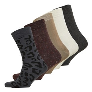 Bench Womens Loki Five Pack Socks Multi