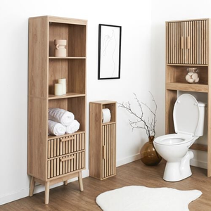 Klaus 2-Drawer Tall Bathroom Cabinet
