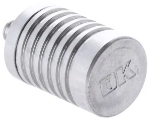DK Custom Products 4 Stage Billet Catch Can In Clear Finish For Harley Davidson 1993-2023 Models (DK-4ST-CC-MCF)