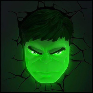 Marvel The Hulk 3D Deco Light