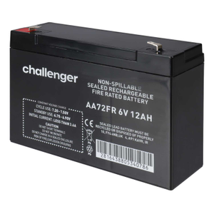 Challenger 12Ah 6V Fire Rated VRSLA Battery