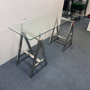 Second Hand Rectangular Glass Table