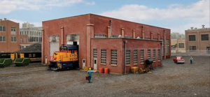 Walthers Cornerstone 933-2923  130' Twin Road Engine Shed Kit HO