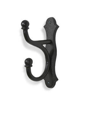 Cropthorne Hook - Cast Iron, Brown