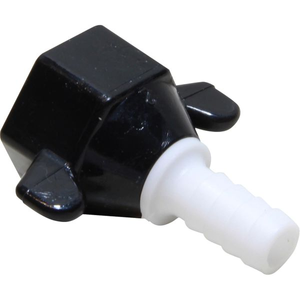 SHURflo Straight Wing Nut Fitting 1/2" NPT Female to 10mm ID Hose - 234-2916