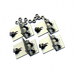 Set Of 4 Heavy Duty Solar Panel Brackets For Roof Or Surface Mounting