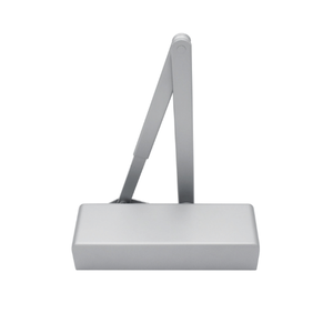 Zoo Overhead Door Closer with Backcheck, EN2-4 - Silver