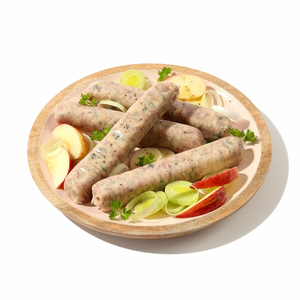 Jumbo Pork, Leek and Apple Sausages
