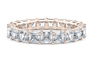 Regent Asscher Full Set Lab Grown(Eternity Rings)
