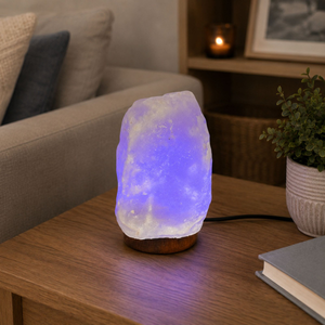 Multi Colour light change Himalayan Salt Lamp USB White