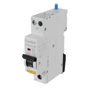 32A 1P+N 1 Module Bidirectional B Curve 6kA 30mA Type A Mini RCBO
