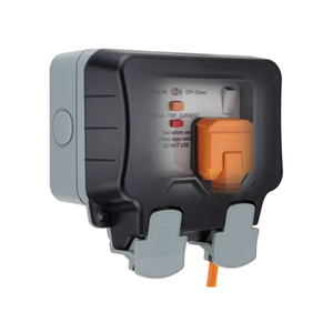 BG Electrical WP22ARCD-02 Storm Weatherproof Double Socket RCD