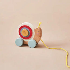 Just Bee Kids - Wooden Pull Along Snail