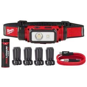 Milwaukee L4HL2-301 USB Rechargable 600 Lumens Head Lamp With 1 x 3.0Ah Battery
